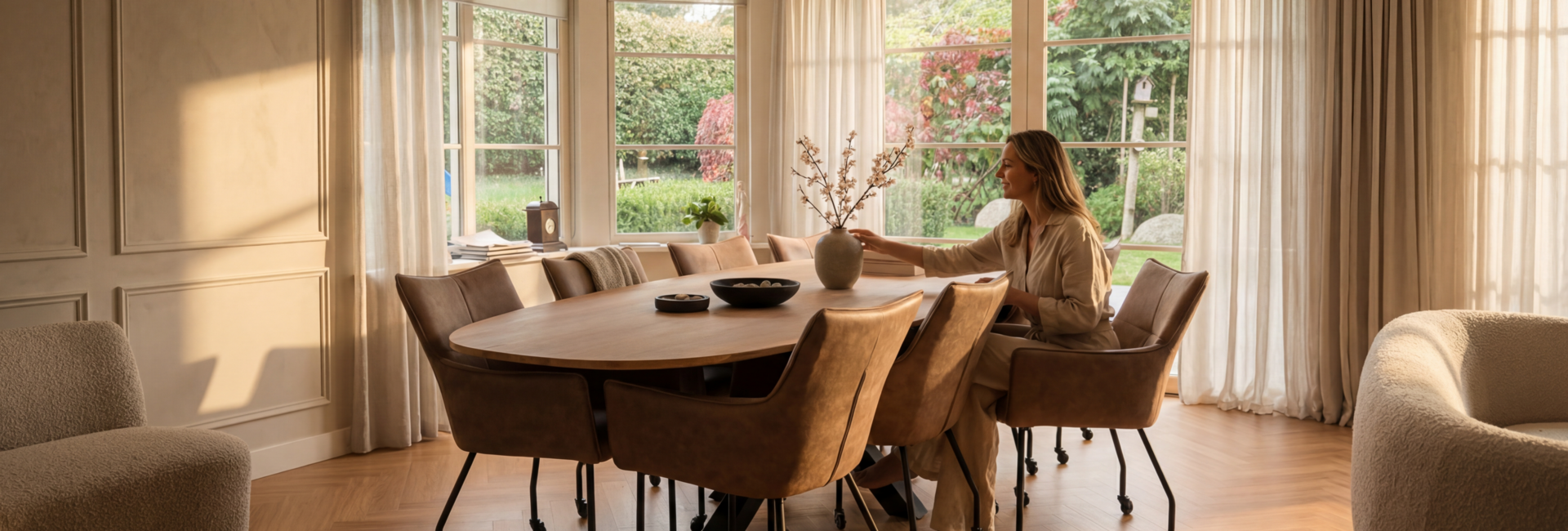 Deens ovaal, tijdloos design.